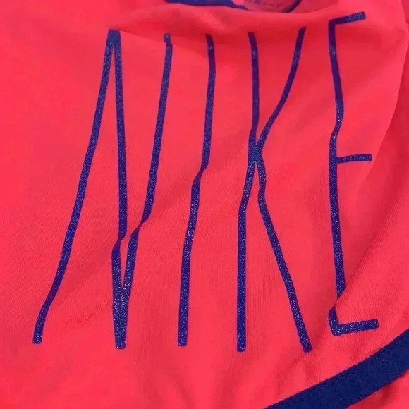 [5 for 25] Nike dry fit, orange with blue, size 12  months - Picture 3 of 3